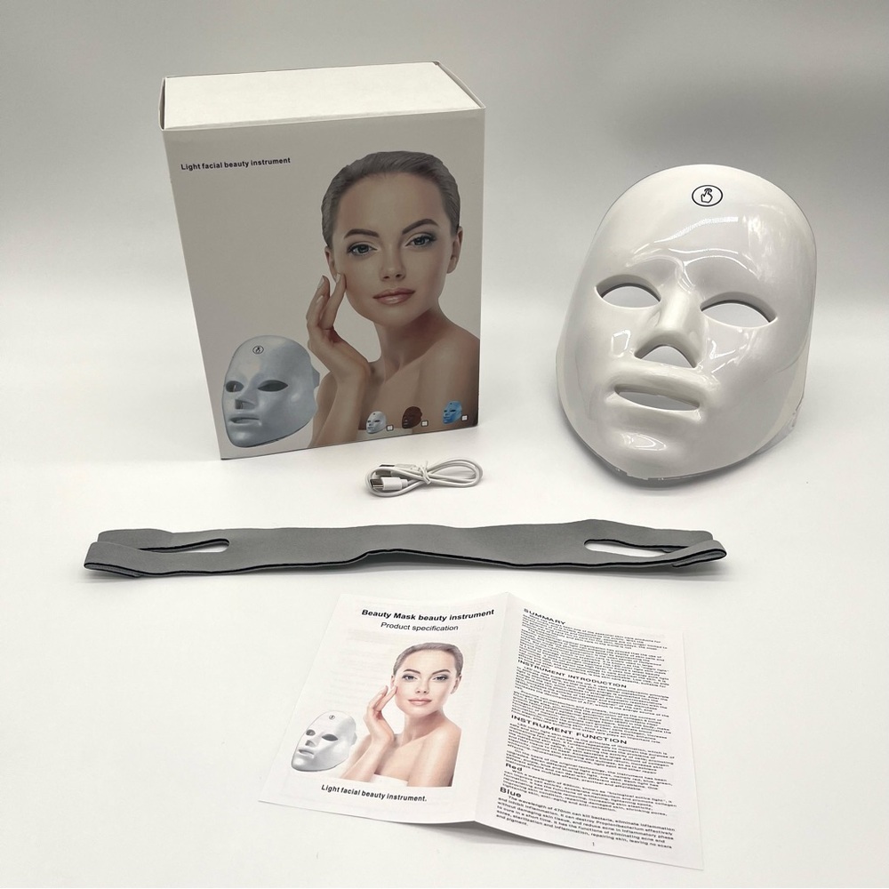 Light Therapy Mask NWT, Photon Facial Beauty Instrument, Skincare